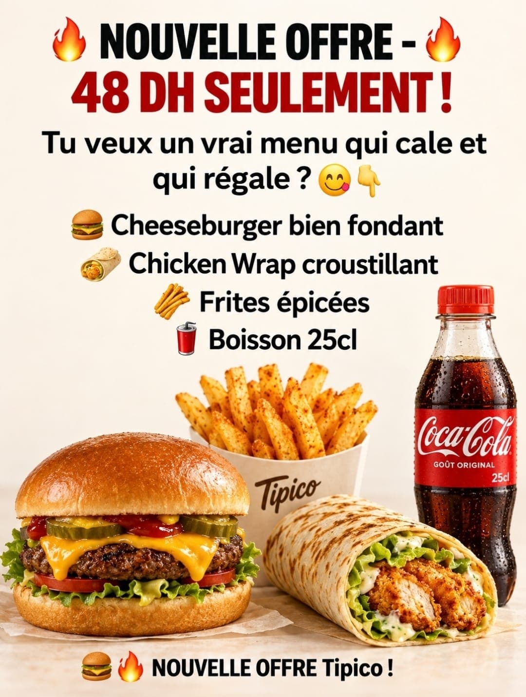 Duo burger wrap